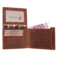 MERCANO® hellbraune Herren Geldbörse aus Leder mit RFID-Schutz | 10 Kartenfächern | 2 Scheinfächern | Münzfach | #W03ML
